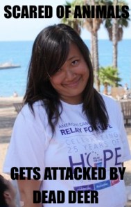 bad luck amy - dead deer