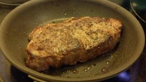 steak pan-fried